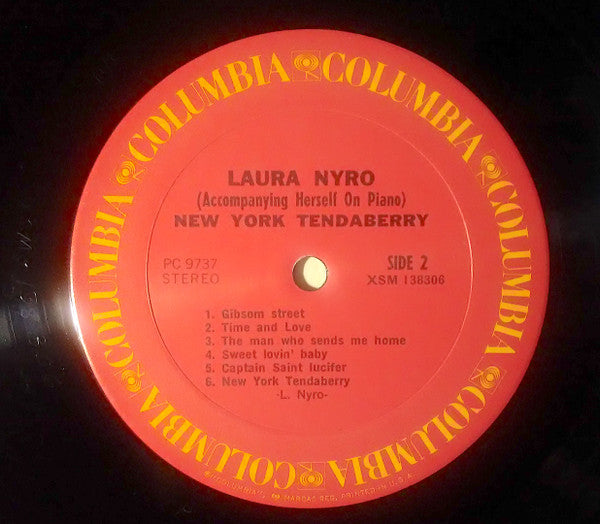 Laura Nyro – New York Tendaberry US Pressing
