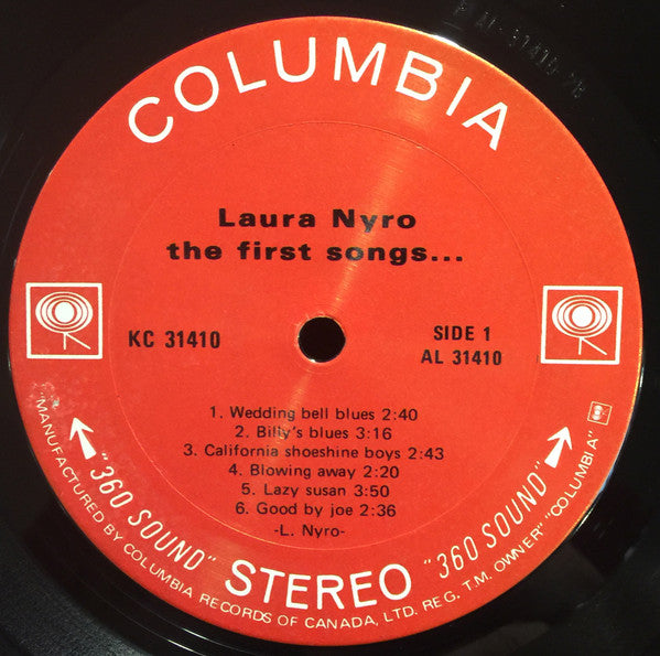 Laura Nyro – The First Songs