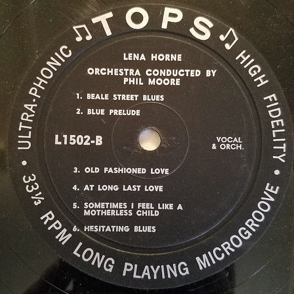 Lena Horne – Lena Horne US Pressing