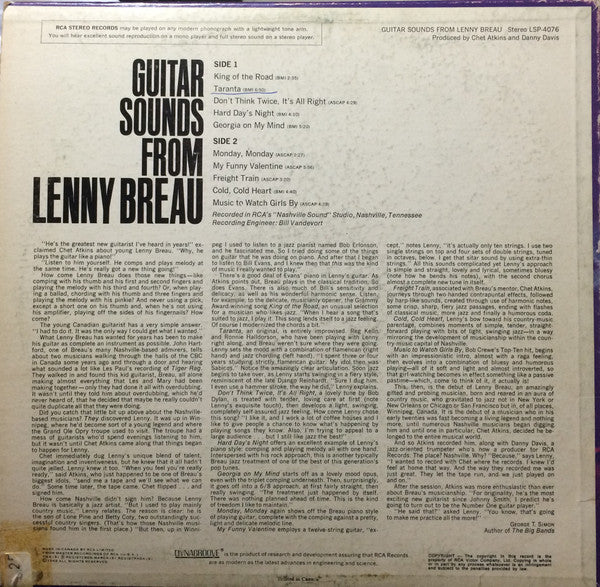 Lenny Breau – Guitar Sounds From Lenny Breau