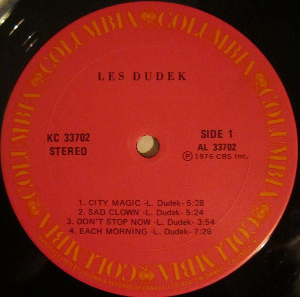 Les Dudek – Les Dudek - 1976