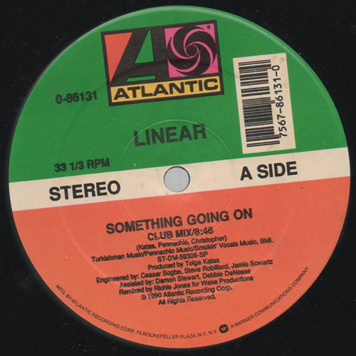 Linear – Something Going On US Pressing