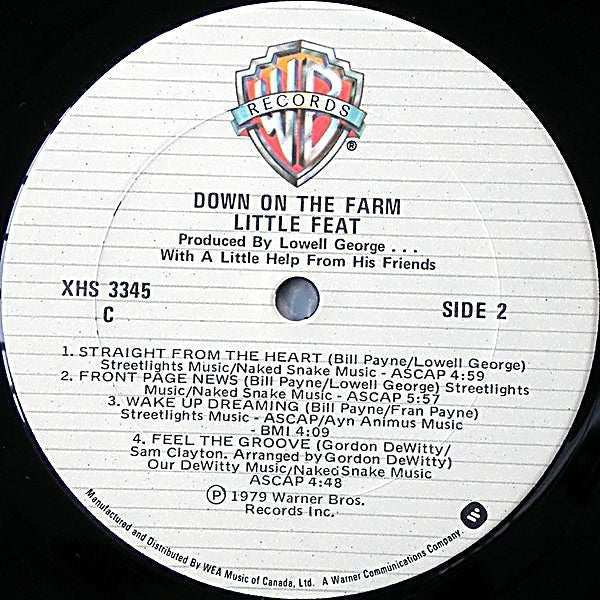 Little Feat – Down On The Farm VinylPursuit.com