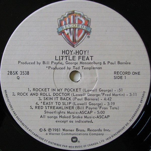 Little Feat – Hoy-Hoy!