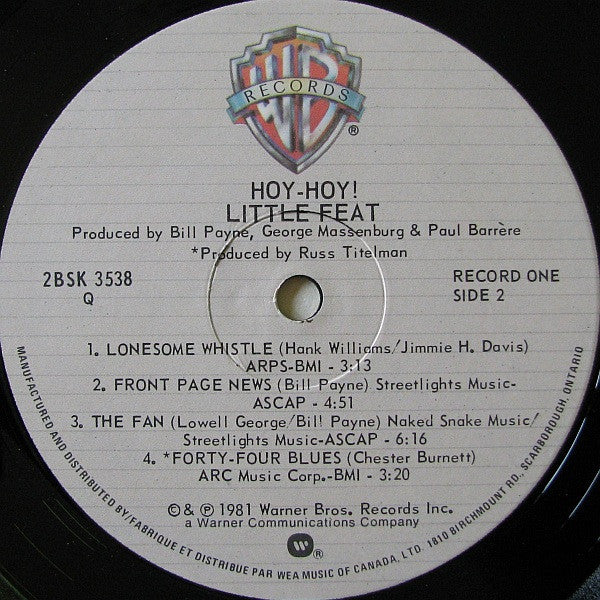 Little Feat – Hoy-Hoy!