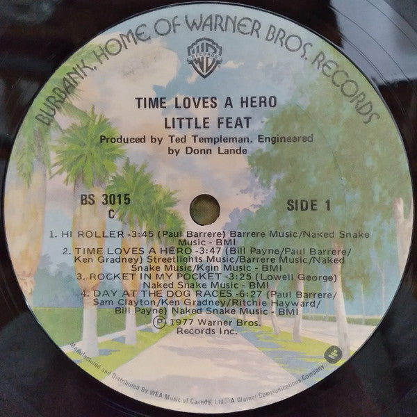 Little Feat – Time Loves A Hero - 1977