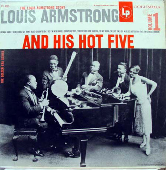 Louis Armstrong And His Hot Five – The Louis Armstrong Story - US MONO Pressing Vinyl Pursuit Inc