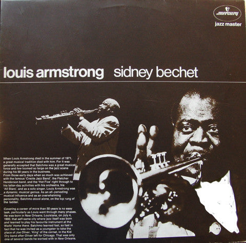 Louis Armstrong / Sidney Bechet - Netherlands Pressing in Shrinkwrap