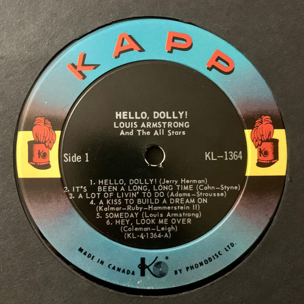 Louis Armstrong – Hello, Dolly! 1964 Mono