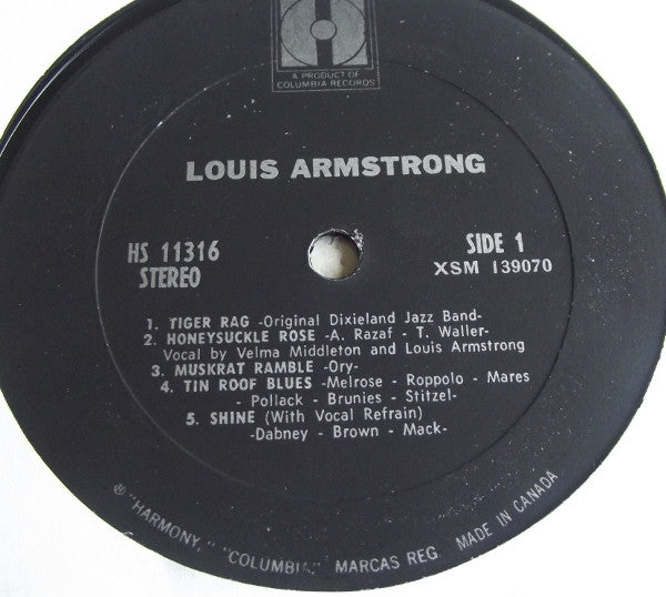 Louis Armstrong – Louis Armstrong -  1969 Original Pressing