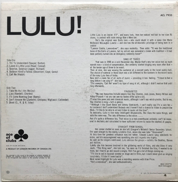 Lulu – Lulu!