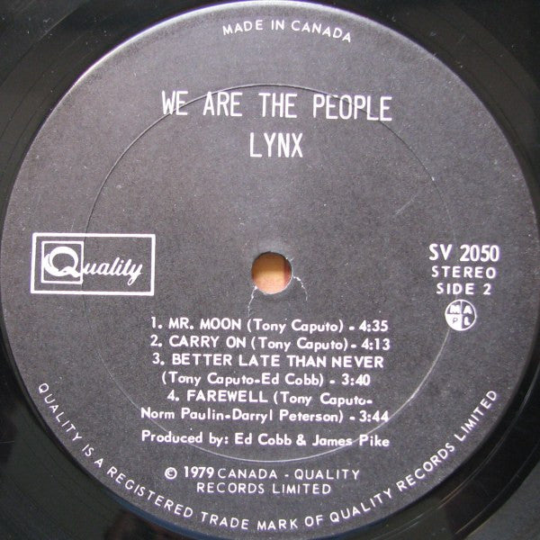 Lynx – We Are The People