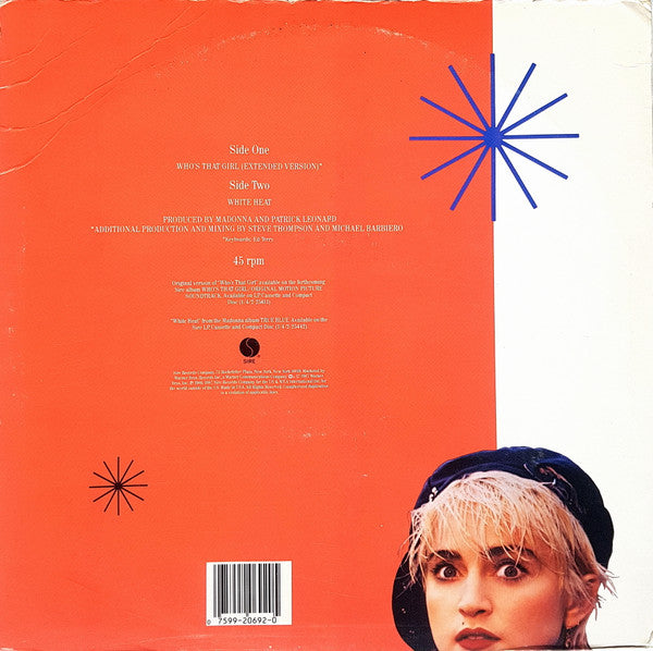 Madonna – Who's That Girl US Pressing