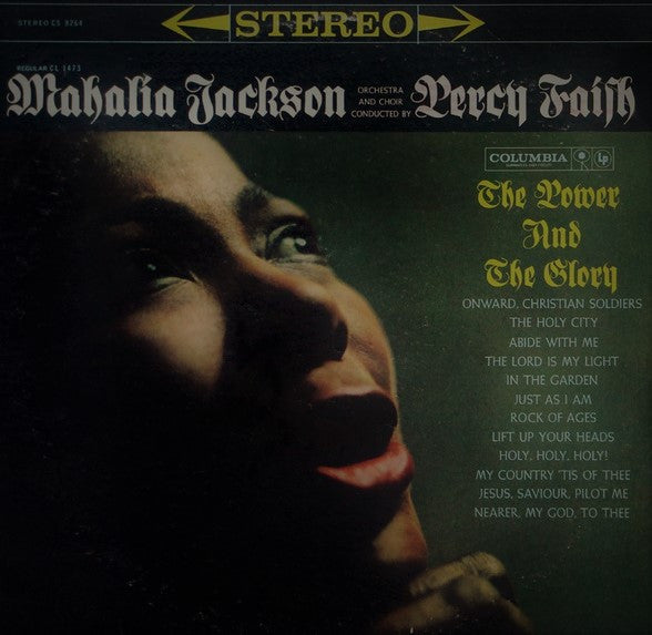 Mahalia Jackson with Percy Faith - The Power And The Glory -  1960 Original Pressing