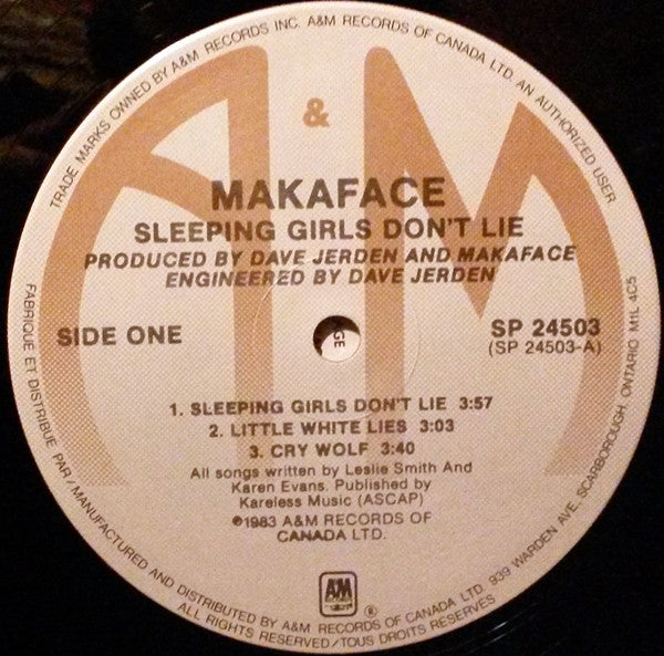 Makaface – Sleeping Girls Don’t Lie