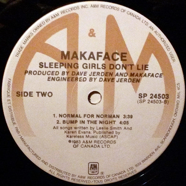 Makaface – Sleeping Girls Don’t Lie