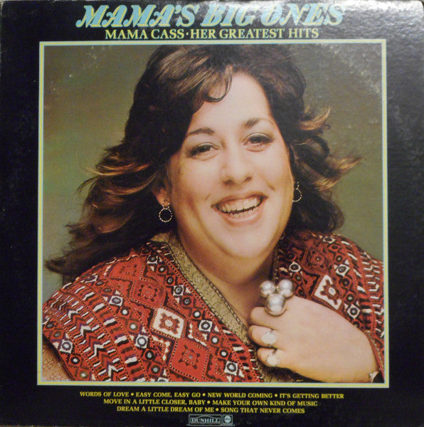 Mama Cass – Mama's Big Ones: Her Greatest Hits  US Pressing
