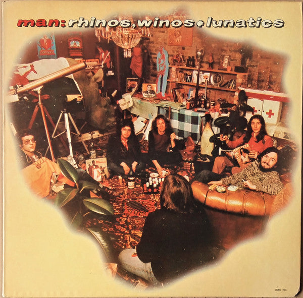 Man – Rhinos, Winos, And Lunatics - 1974 Original, Bargain!