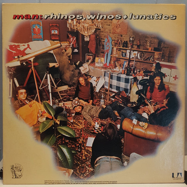 Man – Rhinos, Winos, And Lunatics - 1974 Original, Bargain!