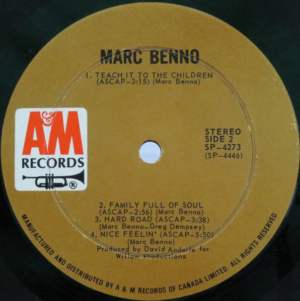 Marc Benno – Marc Benno - 1970