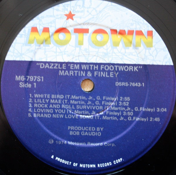Martin And Finley – Dazzle 'Em With Footwork -  1974 US Original -Sealed! - Vinyl Pursuit Inc