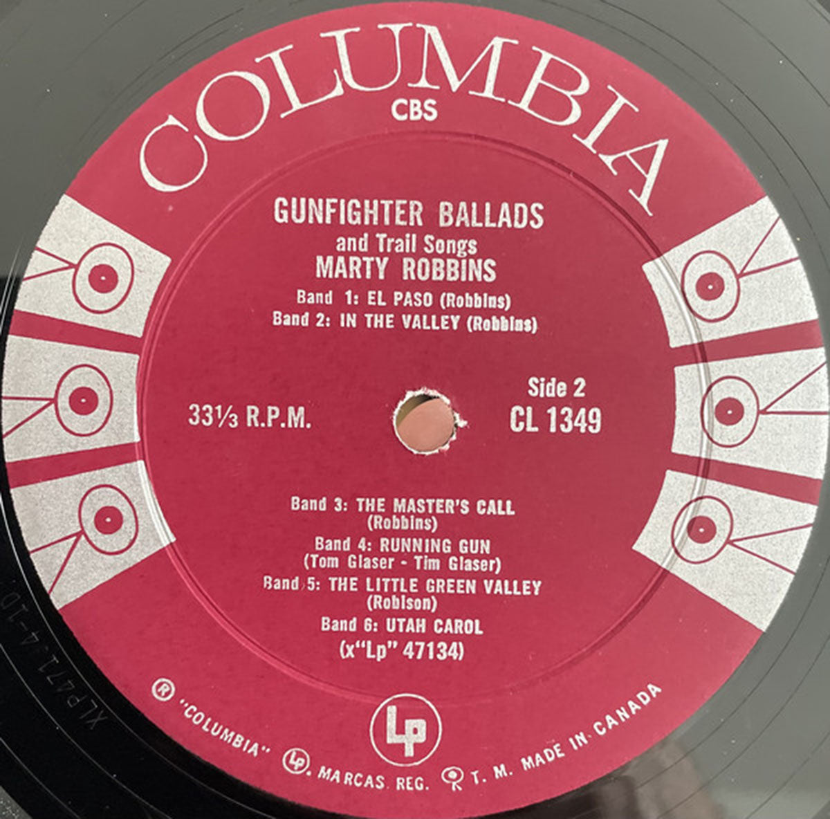 Marty Robbins – Gunfighter Ballads And Trail Songs - MONO VinylPursuit.com