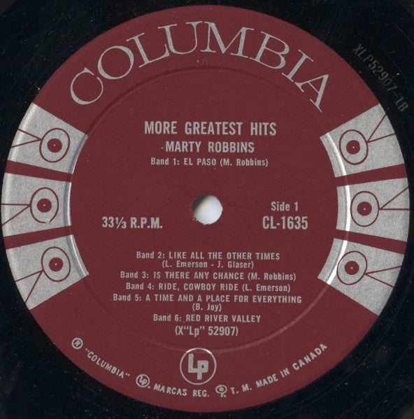 Marty Robbins – More Greatest Hits