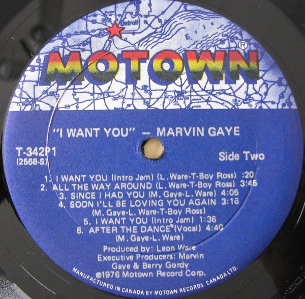 Marvin Gaye – I Want You – Vinyl Pursuit Inc