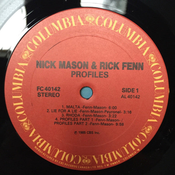 Mason & Fenn – Profile - 1985 Original Pressing
