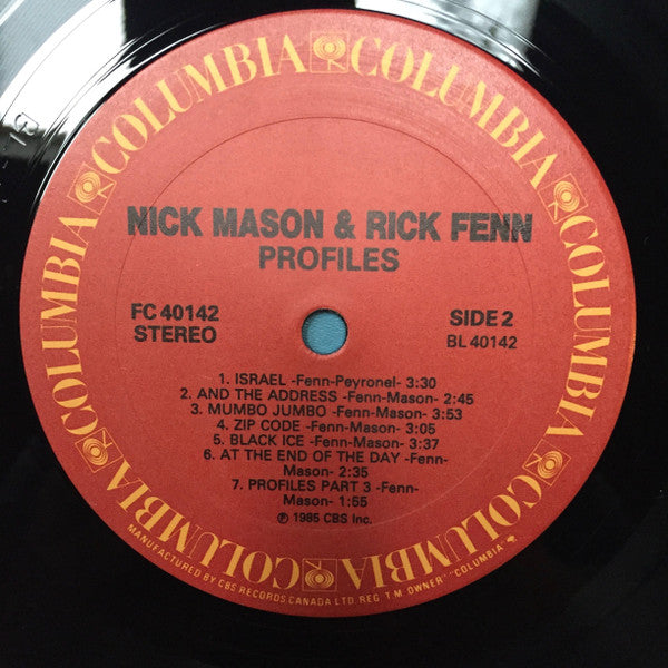 Mason & Fenn – Profile - 1985 Original Pressing