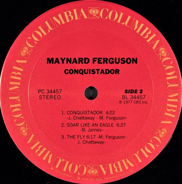 Maynard Ferguson – Conquistador - 1977 US Pressing