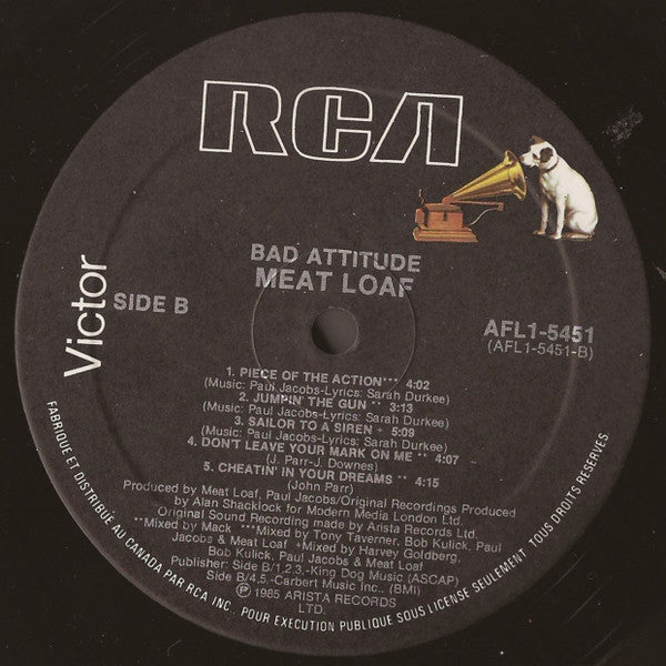 Meat Loaf – Bad Attitude