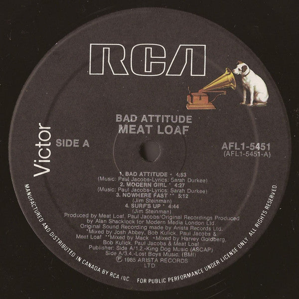 Meat Loaf – Bad Attitude