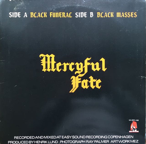 Mercyful Fate – Black Funeral - 1983 UK Pressing