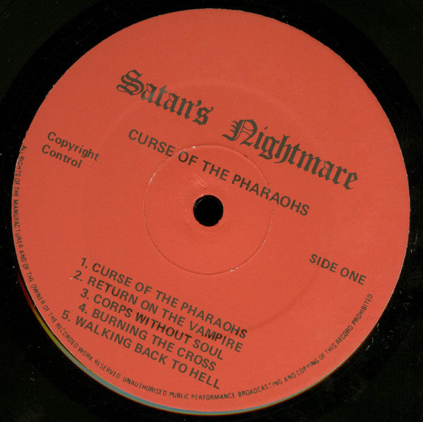 Mercyful Fate – Curse Of The Pharaohs - 1984 UK Pressing