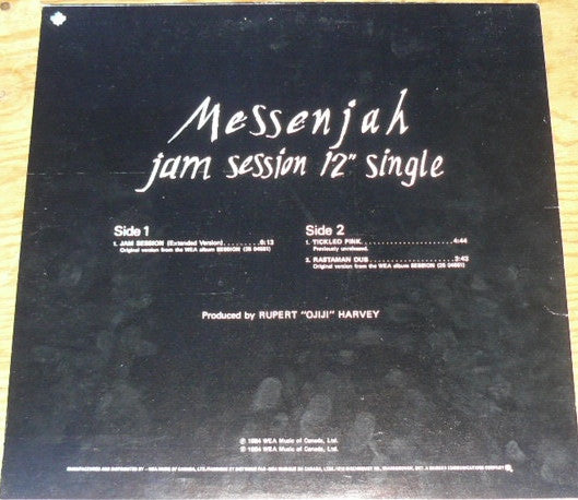 Messenjah – Jam Session - 1984