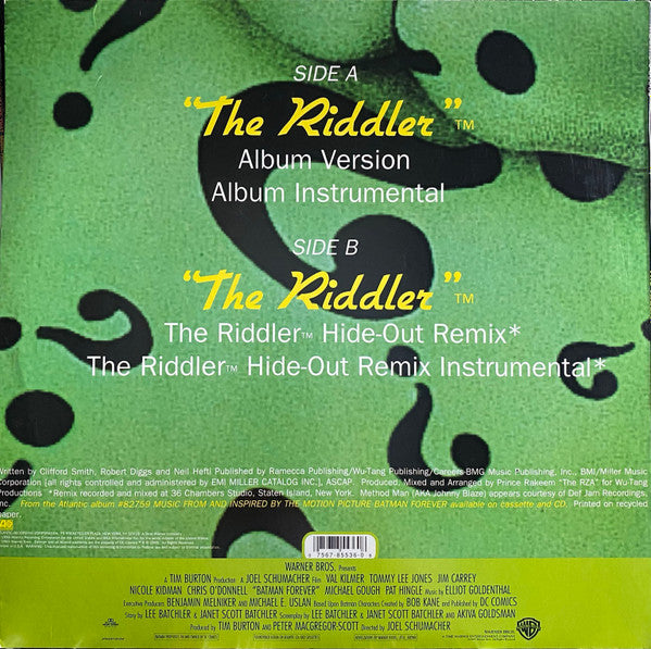 Method Man – The Riddler - US 1995 Original in Shrinkwrap!