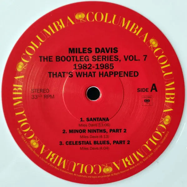 Miles Davis – That's What Happened 1982-1985 -  In Shrinkwrap, White Vinyl Vinyl Pursuit Inc