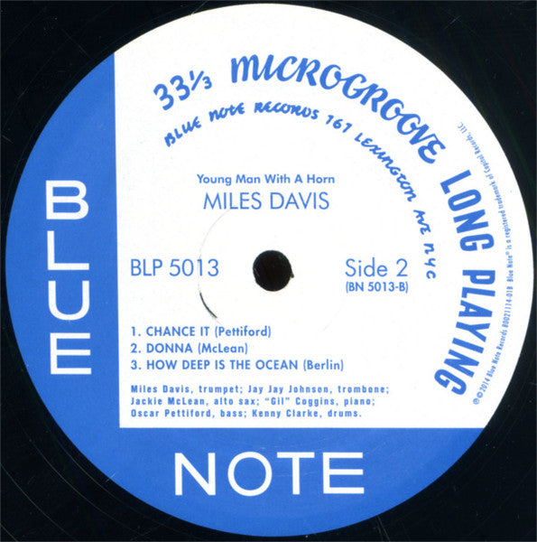 Miles Davis – Young Man With A Horn - US Mono Blue Note in Shrinkwrap