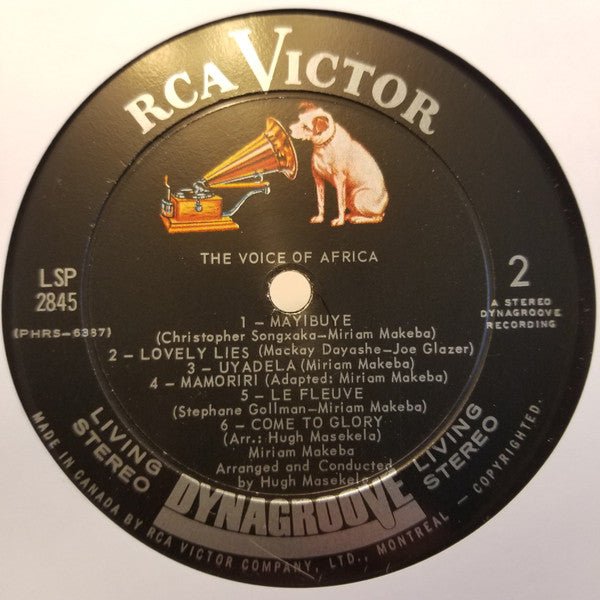 Miriam Makeba – The Voice Of Africa - 1964 Original, Bargain! - Vinyl Pursuit Inc