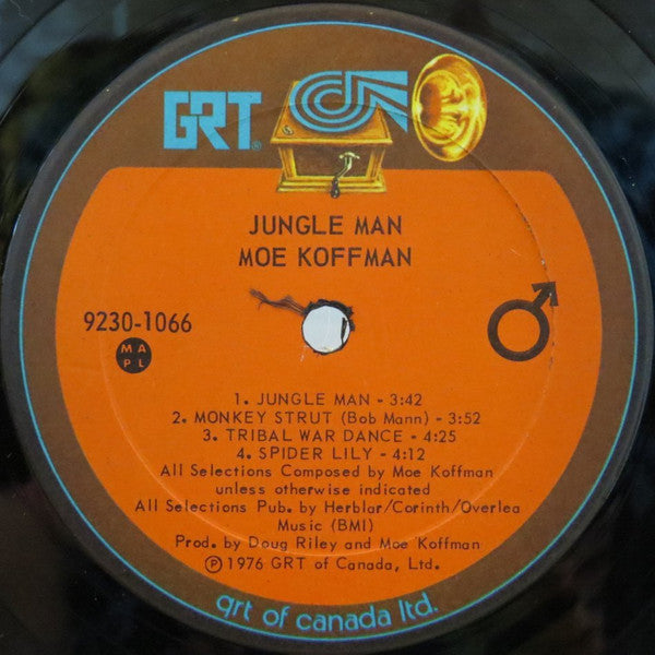 Moe Koffman – Jungle Man - 1976 Original