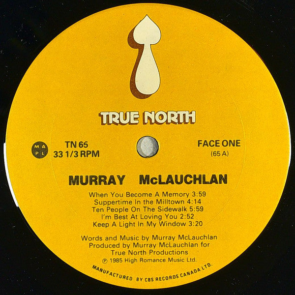 Murray McLauchlan – Midnight Break - 1985