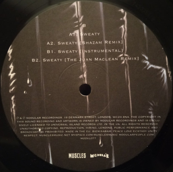 Muscles – Sweaty UK Pressing