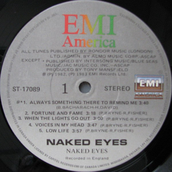 Naked Eyes – Naked Eyes - 1983
