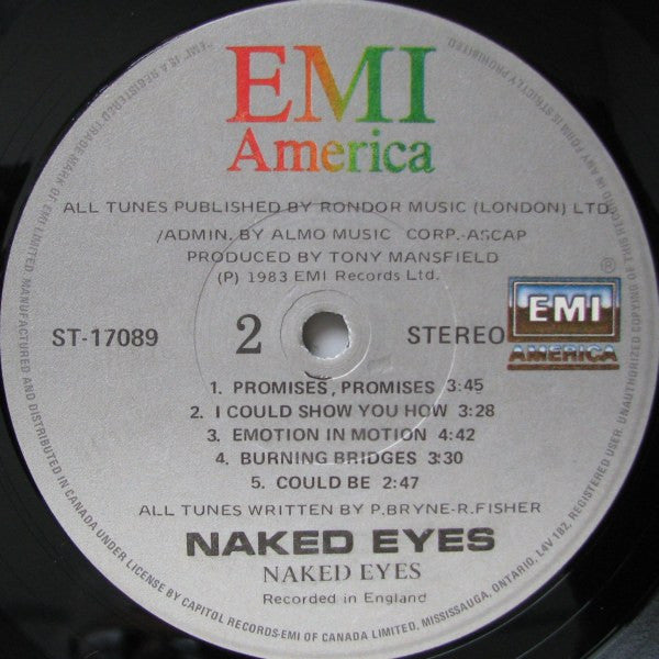 Naked Eyes – Naked Eyes - 1983