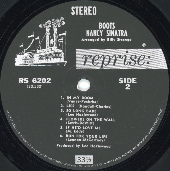 Nancy Sinatra – Boots - 1966 Original in Shrinkwrap!