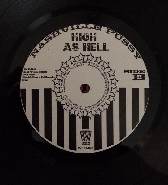 Nashville Pussy – High As Hell - 2000 Original - Vinyl Pursuit Inc