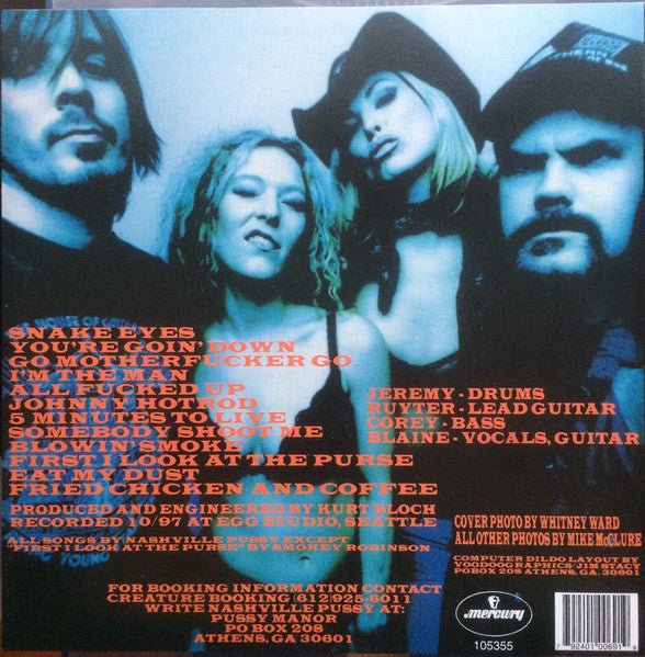 Nashville Pussy – Let Them Eat Pussy - 1998 German Pressing, Rare! - Vinyl Pursuit Inc