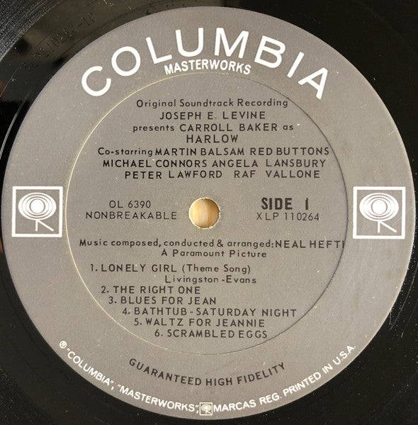 Neal Hefti – Harlow (Music From The Score Of The Motion Picture)