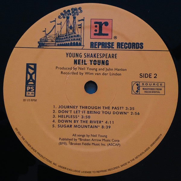 Neil Young – Young Shakespeare Worldwide 2021 Pressing